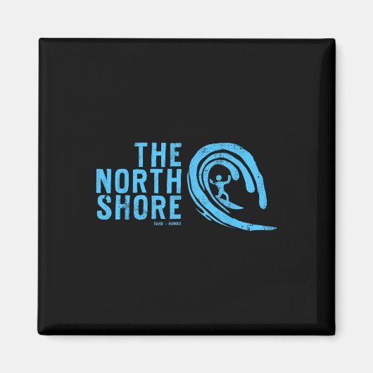 Die Nordküste Oahu Hawaii Magnet (Vorne)