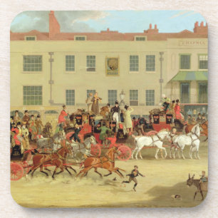 Die Nordland-Post am Pfau, Islington, Untersetzer