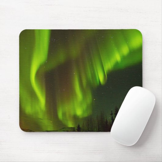 Die Nordlichter | Banken, Alaska Mousepad (Mit Mouse)