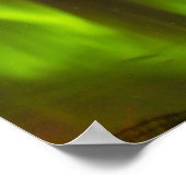 Die Nordlichter | Banken, Alaska Poster (Ecke)