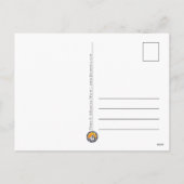 Die Nordlichter Feiertagspostkarte (Rückseite)