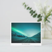 Die Nordlichter Postkarte (Stehend Vorderseite)