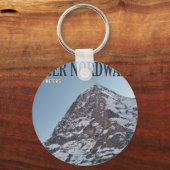 Die Nordmauer des Eigers Schlüsselanhänger (Vorderseite)