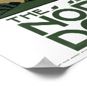 Die Nordnachfrage von Edward McKnight Kauffer Poster (Ecke)