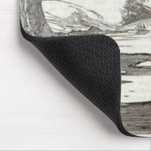 Die Nordpol-Expedition Mousepad (Ecke)