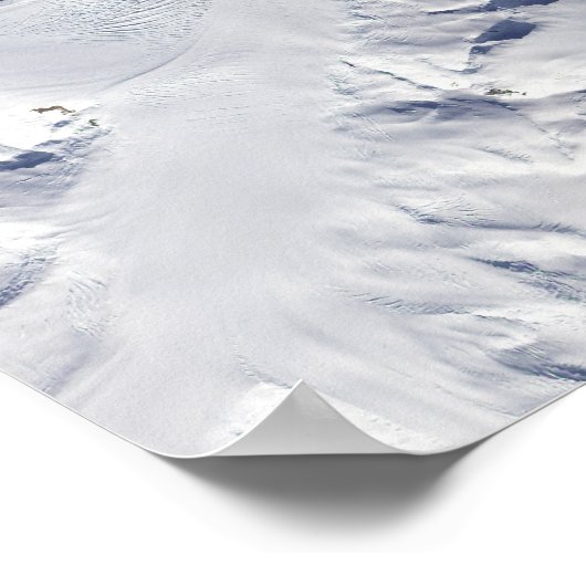 Die Nordspitze der Insel Alexander Poster (Ecke)