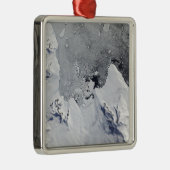 Die Nordspitze der Insel Alexander Silbernes Ornament (Rechts)