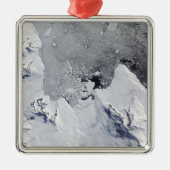 Die Nordspitze der Insel Alexander Silbernes Ornament (Vorne)