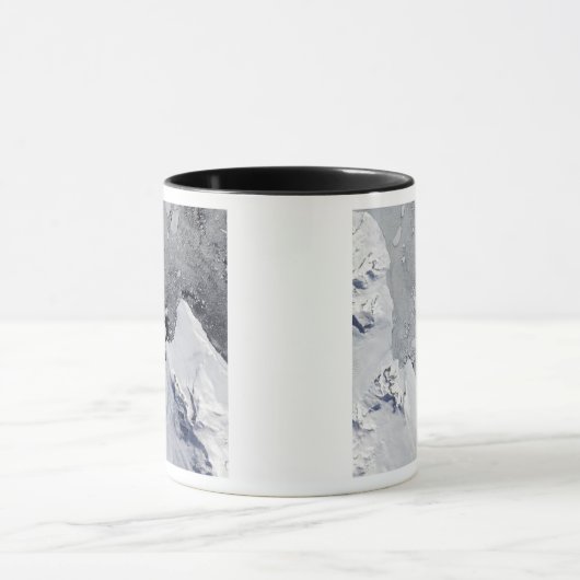 Die Nordspitze der Insel Alexander Tasse (Zentrum)