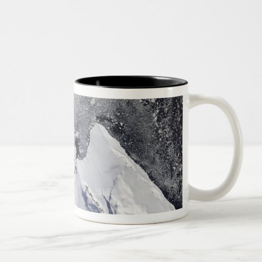 Die Nordspitze der Insel Alexander Zweifarbige Tasse (Rechts)