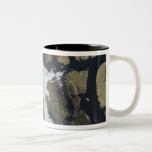 Die Nordwestpassage Zweifarbige Tasse (Rechts)