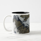 Die Nordwestpassage Zweifarbige Tasse (Links)