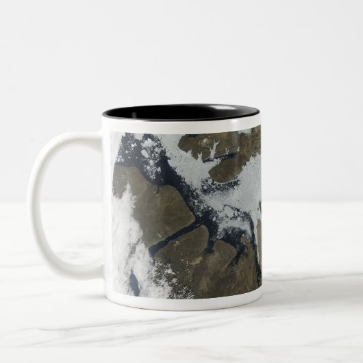 Die Nordwestpassage Zweifarbige Tasse (Links)