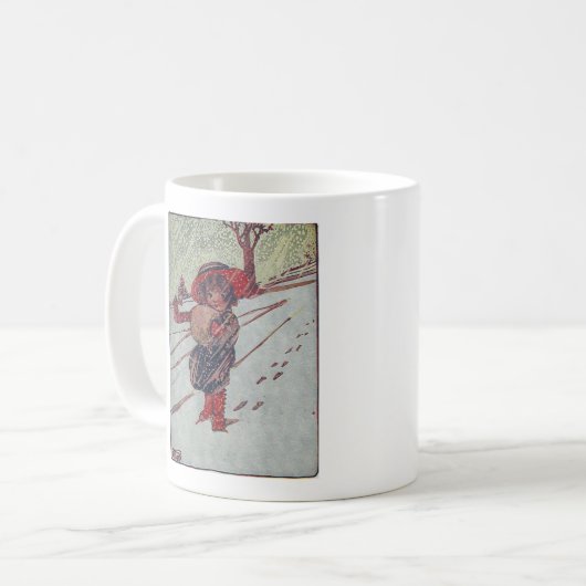 Die Nordwind-Doth-Blase Kaffeetasse (Vorderseite Links)