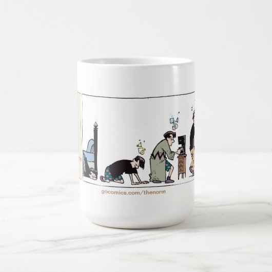 Die Norm - Evolution von Kaffee Kaffeetasse (Mittel)