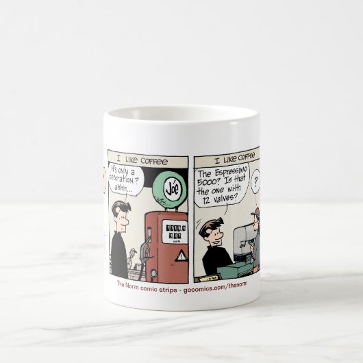 Die Norm - Liebe des Kaffees Kaffeetasse (Mittel)