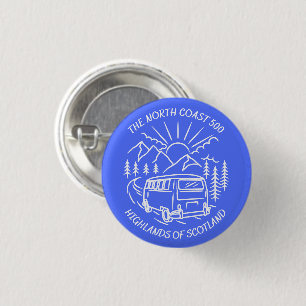 Die North Coast 500 Schottland Highlands-Abenteuer Button