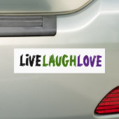 Die Not leidende LIVE LAUGH-LIEBE teilt eine gewis Autoaufkleber (Auf Auto)