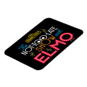 Die Not-Too-Late Show mit Elmo Magnet (Linke Seite)
