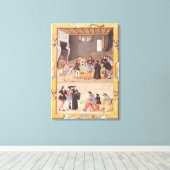 Die Notare und die Sekretäre des Königs Leinwanddruck (Insitu (Holzboden))