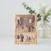 Die Notare und die Sekretäre des Königs Postkarte (Stehend Vorderseite)