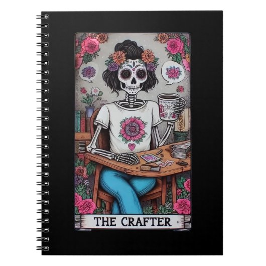 Die Notebook-Sammlung Crafter Tarot Card Notizblock (Vorderseite)