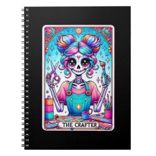 Die Notebook-Sammlung Crafter Tarot Card Notizblock (Vorderseite)