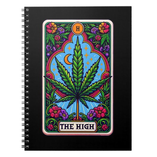 Die Notebook-Sammlung High Tarot Card Notizblock (Vorderseite)
