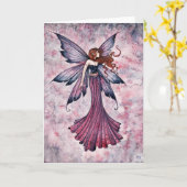 Die Notecard der Drifter Fairy Card von Molly Harr Karte (Gelbe Blume)