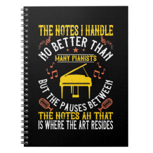 Die Noten, die ich handhabe, nicht besser als viel Notizblock