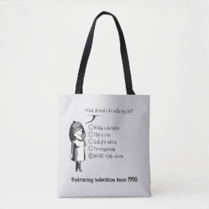 Die Notlösung des Chronischen Overthinkers Tasche