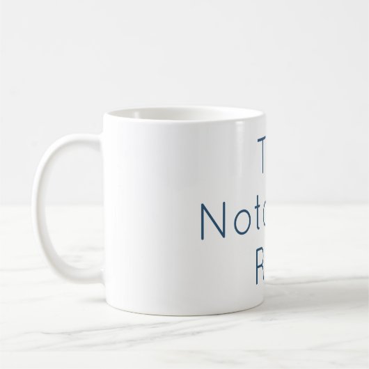 Die notorische RBG Tasse (Links)