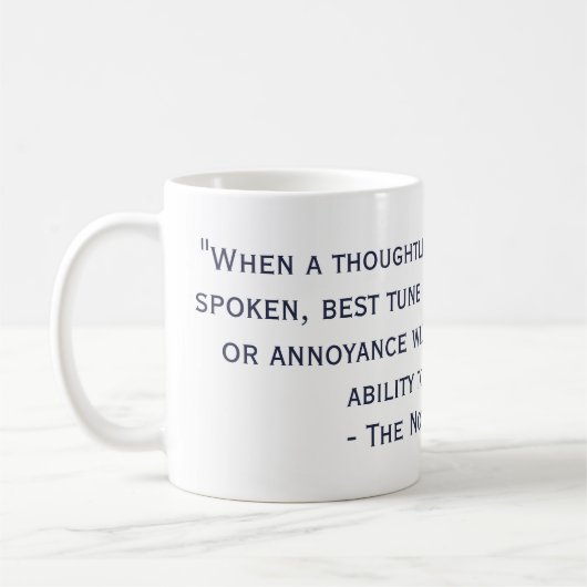 Die notorische RBG Zitat-Tasse Kaffeetasse (Links)