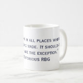 Die notorische RBG Zitat-Tasse Kaffeetasse (VorderseiteRechts)