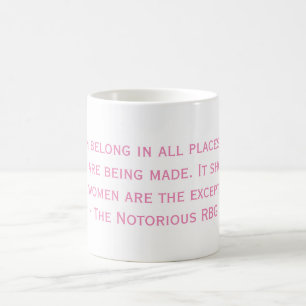 Die notorische RBG Zitat-Tasse Kaffeetasse