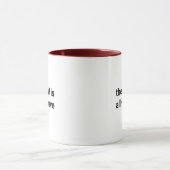 Die Now-Quote-Kaffeetasse Tasse (Zentrum)