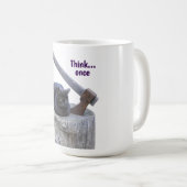 Die Nuancen des Lebens - Optimist sein Kaffeetasse (VorderseiteRechts)