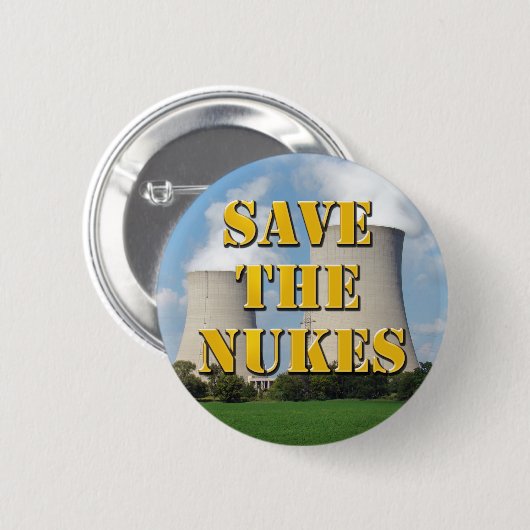 Die Nukes gerettet Button (Vorne & Hinten)