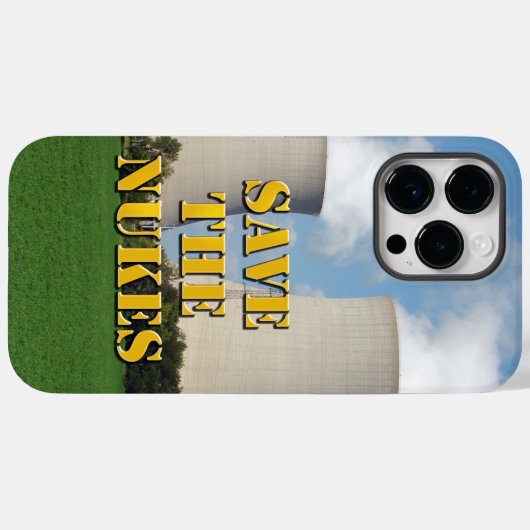 Die Nukes gerettet Case-Mate iPhone Hülle (Rückseite (Horizontal))