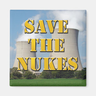 Die Nukes gerettet Magnet