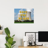 Die Nukes gerettet Poster (Heimbüro)
