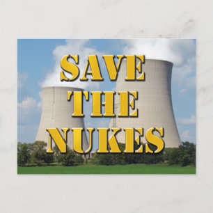 Die Nukes gerettet Postkarte