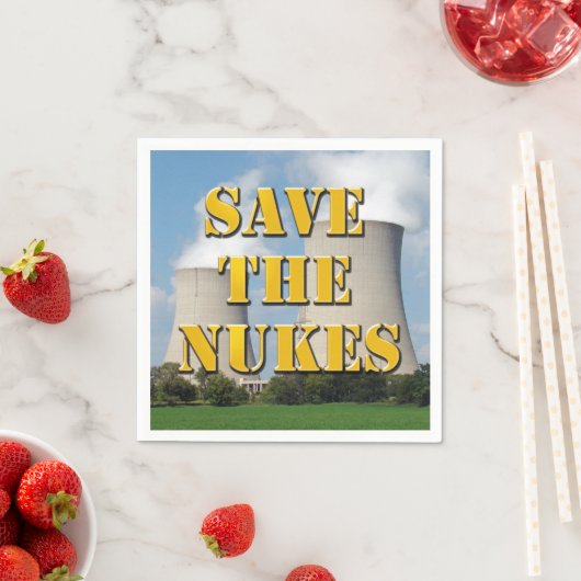 Die Nukes gerettet Serviette (Beispiel)