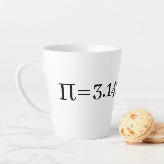 Die Nummer Pi Math & Science Lover Milchtasse (Beispiel)