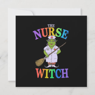 Die Nurse Hexe hat eine unheimlich schöne Hallowee Einladung