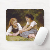 Die Nuss-Sammler durch William Adolphe Bouguereau Mousepad (Mit Mouse)