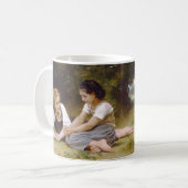 Die Nuss-Sammler (Les Noisettes) 1882 Kaffeetasse (Vorderseite Links)