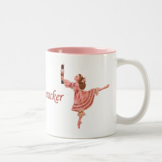 Die Nussknacker-Ballett-Tasse Zweifarbige Tasse (Rechts)
