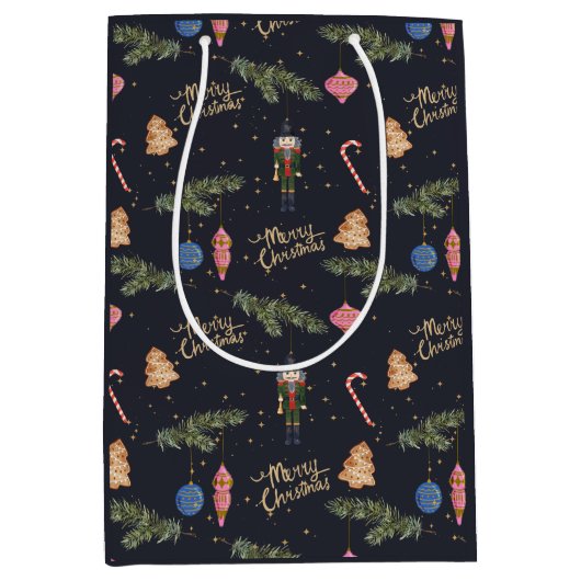 Die Nussknacker-mittelgroße Nussknackbeutel Mittlere Geschenktüte (Vorderseite)