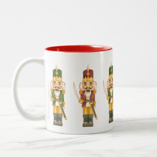 Die Nussknacker-Tasse Zweifarbige Tasse (Links)